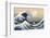 Under the Wave off Kanagawa by Hokusai-Fine Art-Framed Photographic Print