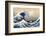 Under the Wave off Kanagawa by Hokusai-Fine Art-Framed Photographic Print