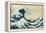 Under the Wave, Off Kanagawa-Katsushika Hokusai-Framed Stretched Canvas