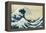 Under the Wave, Off Kanagawa-Katsushika Hokusai-Framed Stretched Canvas