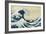 Under the Wave, Off Kanagawa-Katsushika Hokusai-Framed Art Print