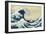 Under the Wave, Off Kanagawa-Katsushika Hokusai-Framed Art Print