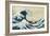 Under the Wave, Off Kanagawa-Katsushika Hokusai-Framed Art Print