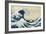 Under the Wave, Off Kanagawa-Katsushika Hokusai-Framed Art Print