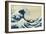 Under the Wave, Off Kanagawa-Katsushika Hokusai-Framed Art Print