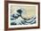 Under the Wave, Off Kanagawa-Katsushika Hokusai-Framed Art Print