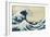 Under the Wave, Off Kanagawa-Katsushika Hokusai-Framed Art Print