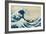 Under the Wave, Off Kanagawa-Katsushika Hokusai-Framed Art Print