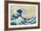 Under the Wave, Off Kanagawa-Katsushika Hokusai-Framed Art Print