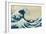 Under the Wave, Off Kanagawa-Katsushika Hokusai-Framed Art Print