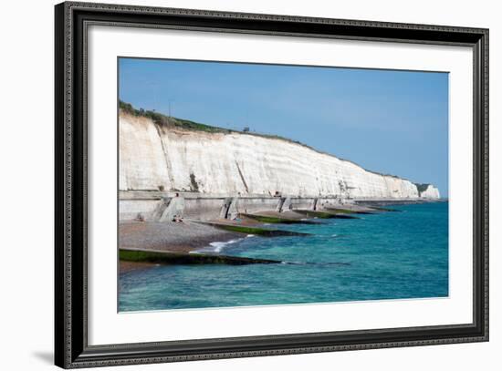 Undercliff Beach, Brighton, Sussex, England, United Kingdom, Europe-Ethel Davies-Framed Photographic Print