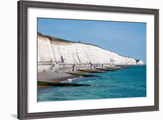 Undercliff Beach, Brighton, Sussex, England, United Kingdom, Europe-Ethel Davies-Framed Photographic Print