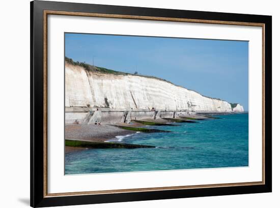 Undercliff Beach, Brighton, Sussex, England, United Kingdom, Europe-Ethel Davies-Framed Photographic Print