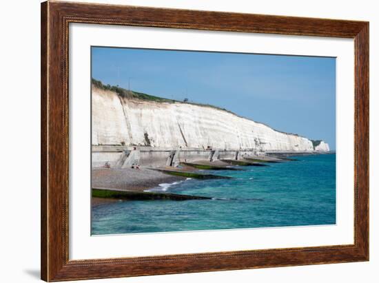 Undercliff Beach, Brighton, Sussex, England, United Kingdom, Europe-Ethel Davies-Framed Photographic Print