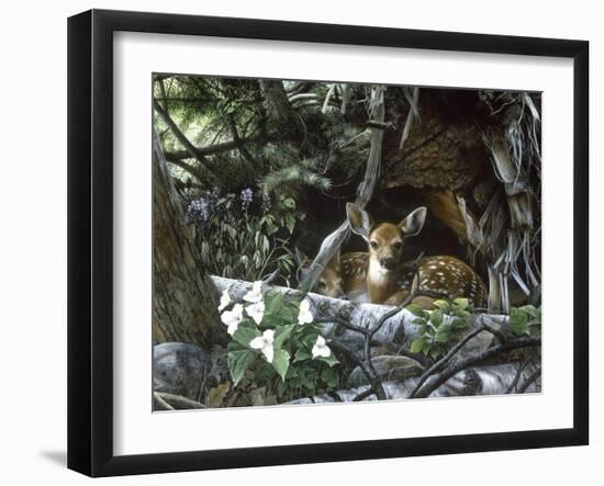 Undercover II-Kevin Daniel-Framed Art Print