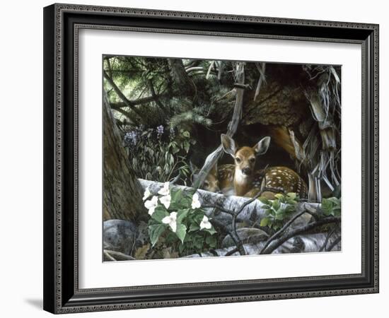 Undercover II-Kevin Daniel-Framed Art Print