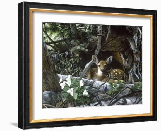 Undercover II-Kevin Daniel-Framed Art Print