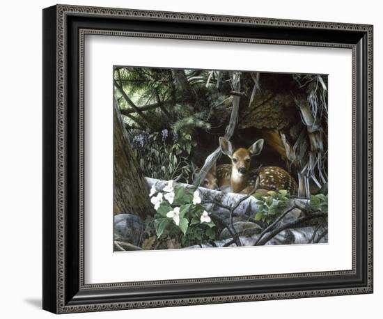 Undercover II-Kevin Daniel-Framed Art Print