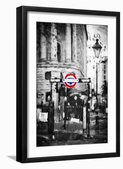 Underground II - In the Style of Oil Painting-Philippe Hugonnard-Framed Giclee Print