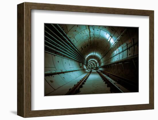 Underground Metro Line-pictore-Framed Photographic Print