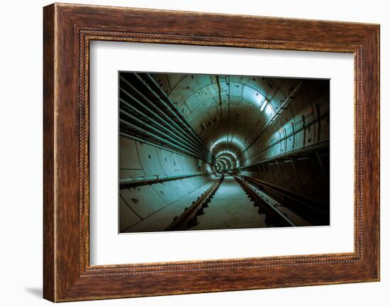 Underground Metro Line-pictore-Framed Photographic Print