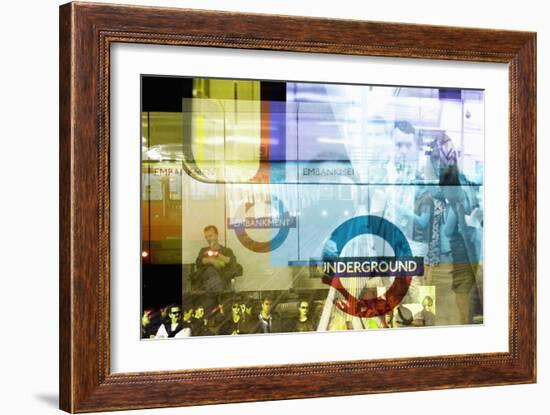 Underground Trains-Mehau Kulyk-Framed Photographic Print