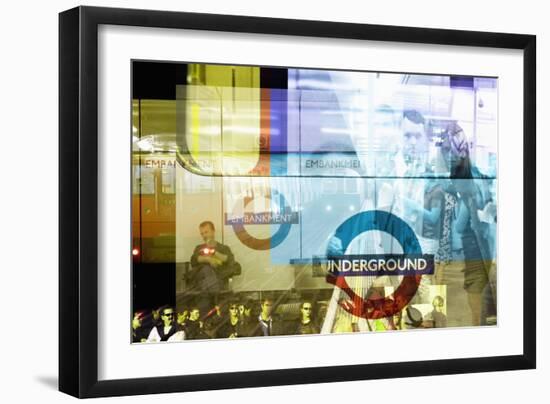 Underground Trains-Mehau Kulyk-Framed Photographic Print