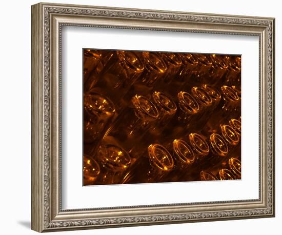 Underground Wine Cellar, Champagne Francois Seconde, Sillery Grand Cru-Per Karlsson-Framed Photographic Print