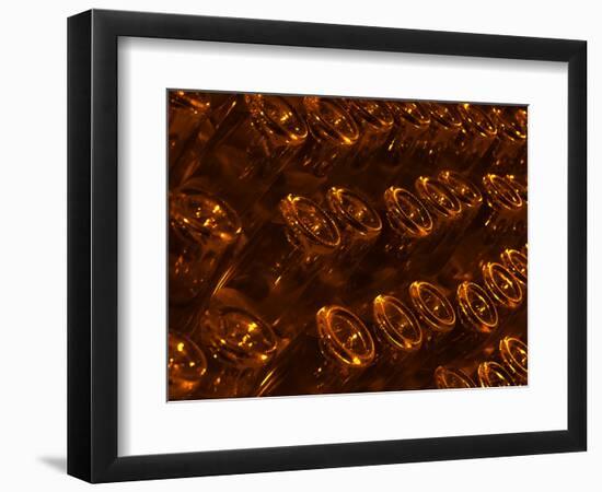 Underground Wine Cellar, Champagne Francois Seconde, Sillery Grand Cru-Per Karlsson-Framed Photographic Print