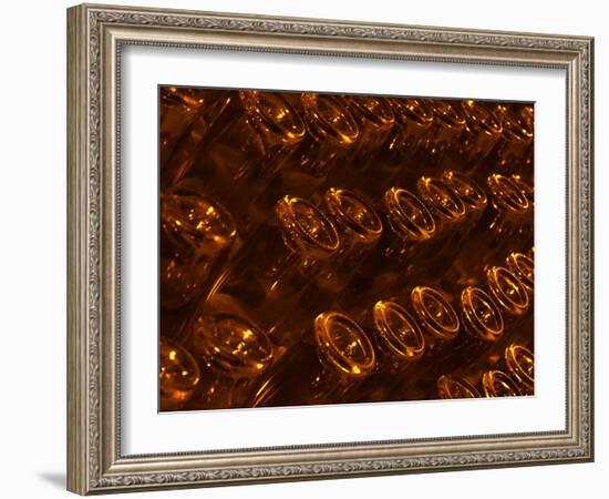 Underground Wine Cellar, Champagne Francois Seconde, Sillery Grand Cru-Per Karlsson-Framed Photographic Print