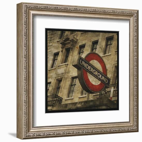 Underground-John Golden-Framed Art Print