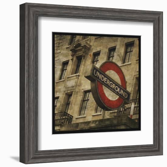 Underground-John Golden-Framed Art Print