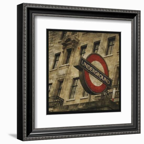 Underground-John Golden-Framed Art Print