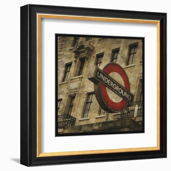 Underground-John Golden-Framed Art Print