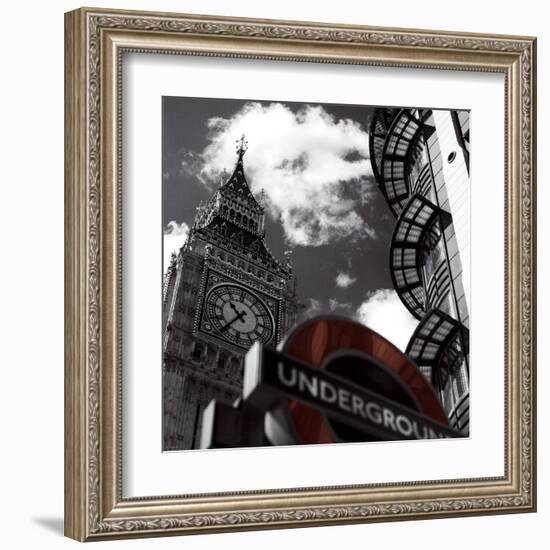 Underground-Jurek Nems-Framed Art Print