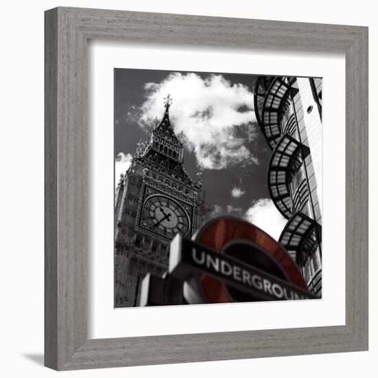 Underground-Jurek Nems-Framed Art Print