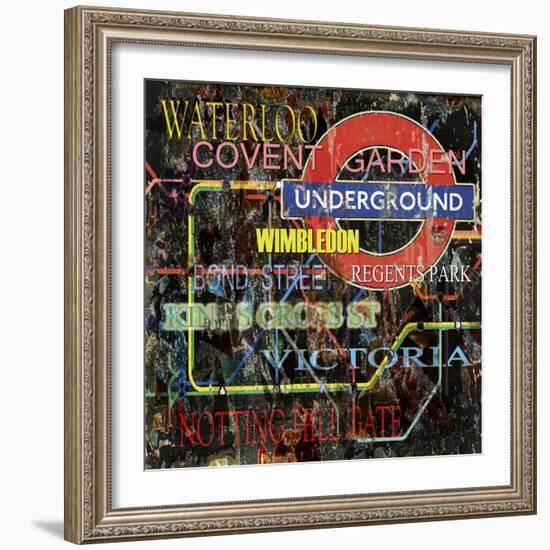 Underground-Karen Williams-Framed Giclee Print