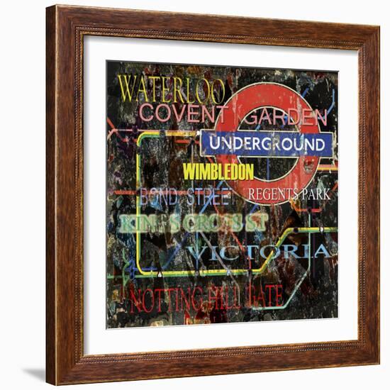 Underground-Karen Williams-Framed Giclee Print