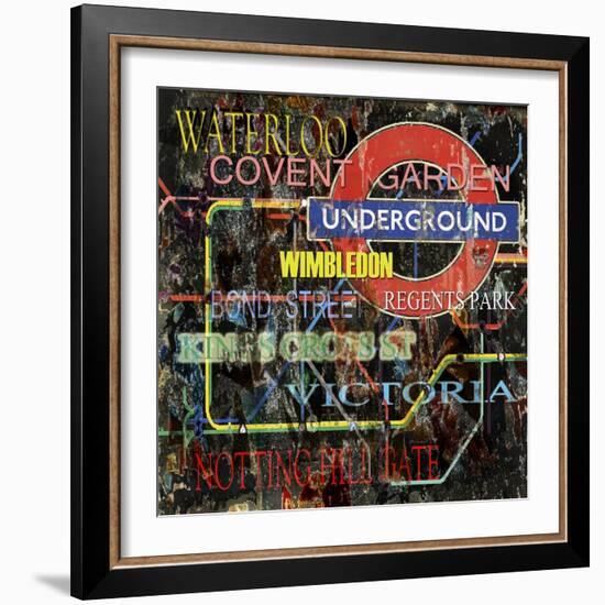 Underground-Karen Williams-Framed Giclee Print