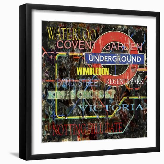 Underground-Karen Williams-Framed Giclee Print