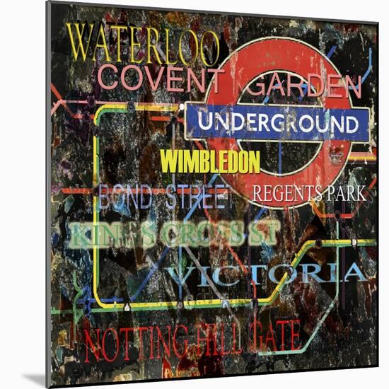 Underground-Karen Williams-Mounted Giclee Print