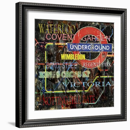 Underground-Karen Williams-Framed Giclee Print