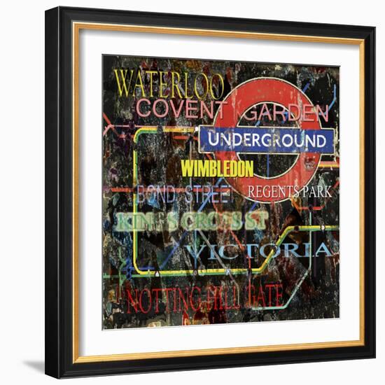 Underground-Karen Williams-Framed Giclee Print