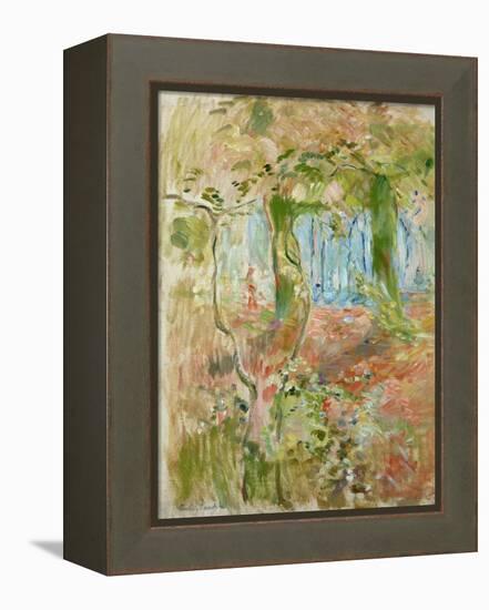 Undergrowth in Autumn, 1894-Berthe Morisot-Framed Premier Image Canvas