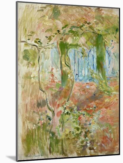 Undergrowth in Autumn, 1894-Berthe Morisot-Mounted Giclee Print