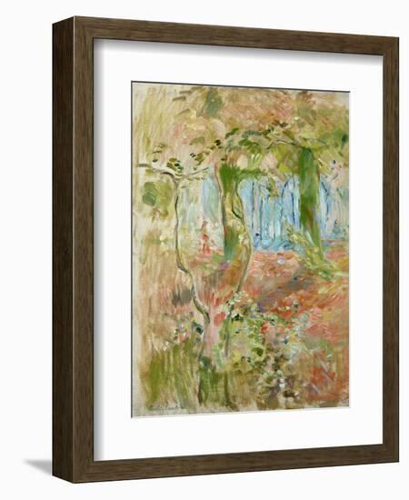 Undergrowth in Autumn, 1894-Berthe Morisot-Framed Giclee Print