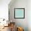 Underline Bath V Teal-Veronique Charron-Framed Premium Giclee Print displayed on a wall