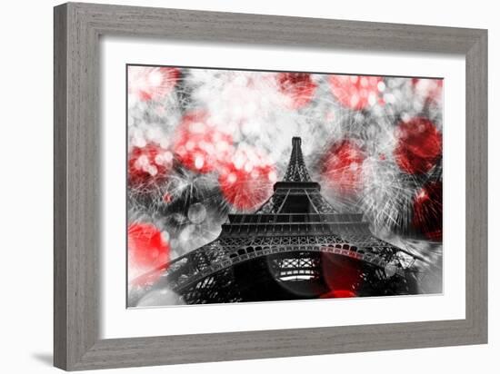 Underneath The Eifflel 2-Tracey Telik-Framed Art Print