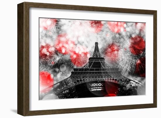 Underneath The Eifflel 2-Tracey Telik-Framed Art Print