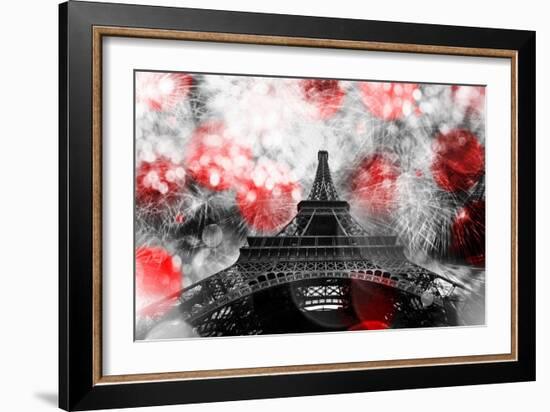 Underneath The Eifflel 2-Tracey Telik-Framed Art Print